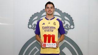 Brahim ha sido nombrado mejor jugador del Real Madrid en febrero.