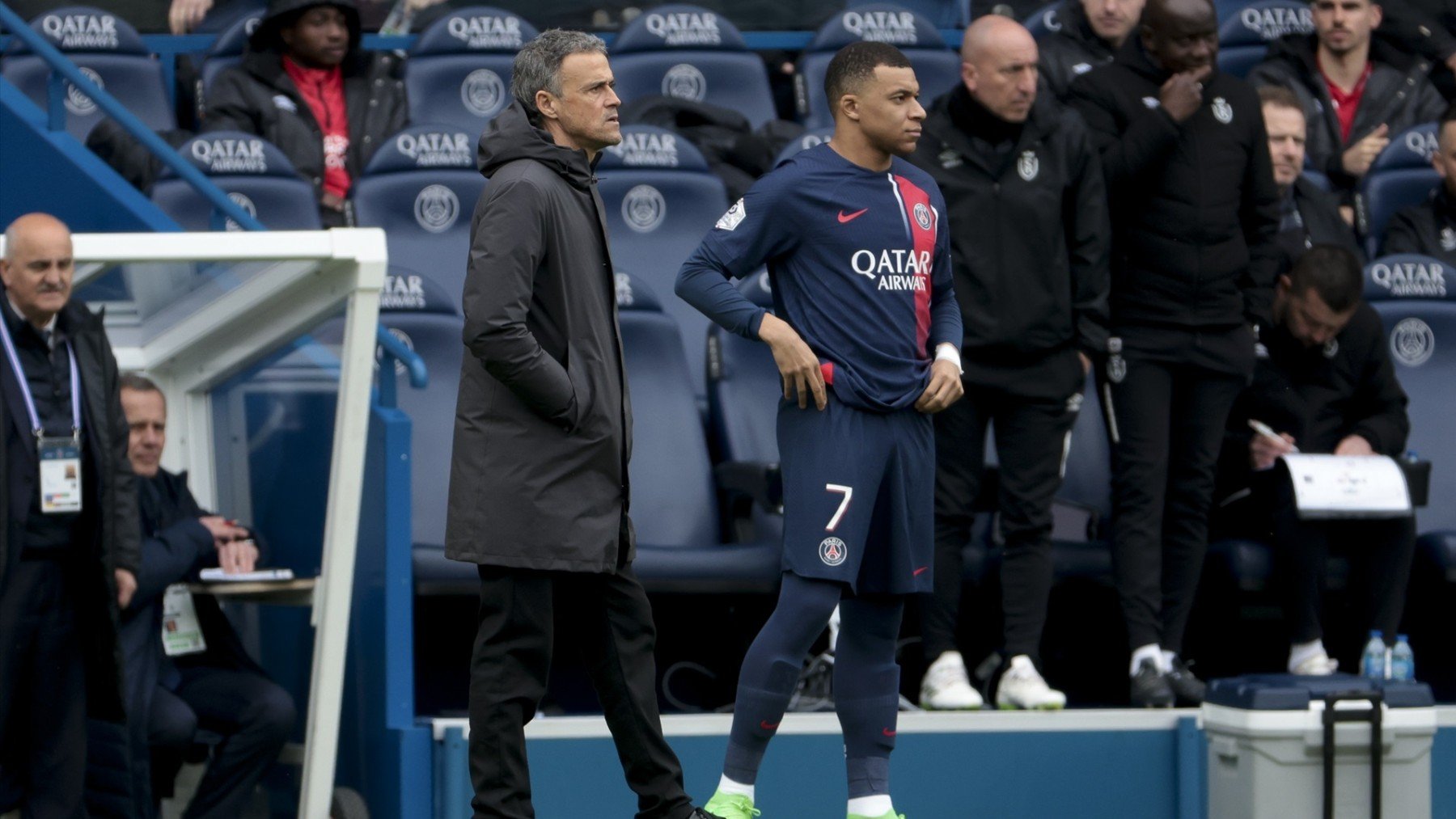 Luis Enrique, Kylian Mbappé, PSG