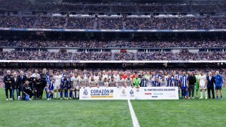 Real Madrid y Oporto en el Corazón Classic Match.