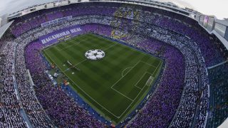 Imagen de un mosaico en el Santiago Bernabéu. (Realmadrid.com)