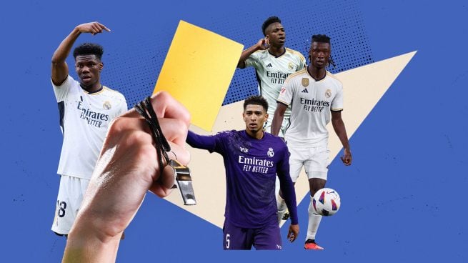 Real Madrid, tarjetas amarillas, Champions
