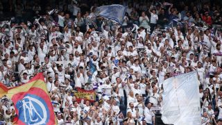 Imagen de la afición del Real Madrid. (Getty)