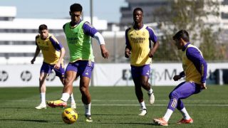 El Real Madrid se entrenó sin incidentes con la mirada puesta en el Mallorca (Realmadrid.com)
