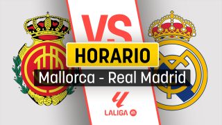Mallorca – Real Madrid: horario, a qué hora y dónde ver el partido de la Liga en directo.