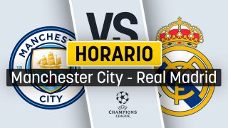Manchester City – Real Madrid: horario, dónde ver en directo y a qué hora es le partido de la Champions League.
