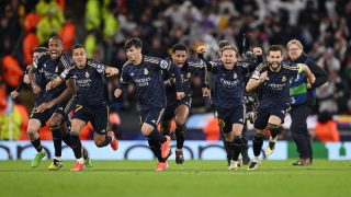 Épica tanda de penaltis del Real Madrid en Mánchester. (Getty)