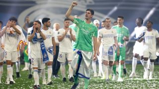 La plantilla del Real Madrid celebra la decimocuarta Champions conseguida en 2022. (Europa Press)