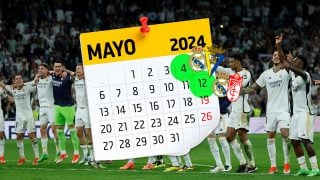 El Real Madrid podría ser campeón el 4 o 12 de mayo.
