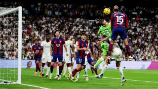 El gol de Christensen en el Bernabéu. (Getty)