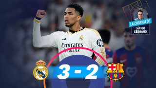 El Real Madrid se impuso 3-2 al Barcelona en el Clásico.