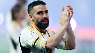 Carvajal celebra la Supercopa. (Getty)