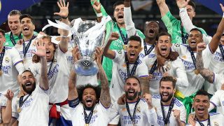 Marcelo levantó en París la decimocuarta Champions League del Real Madrid. (Getty)