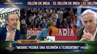 Eduardo Inda desveló los últimos movimientos de Modric.