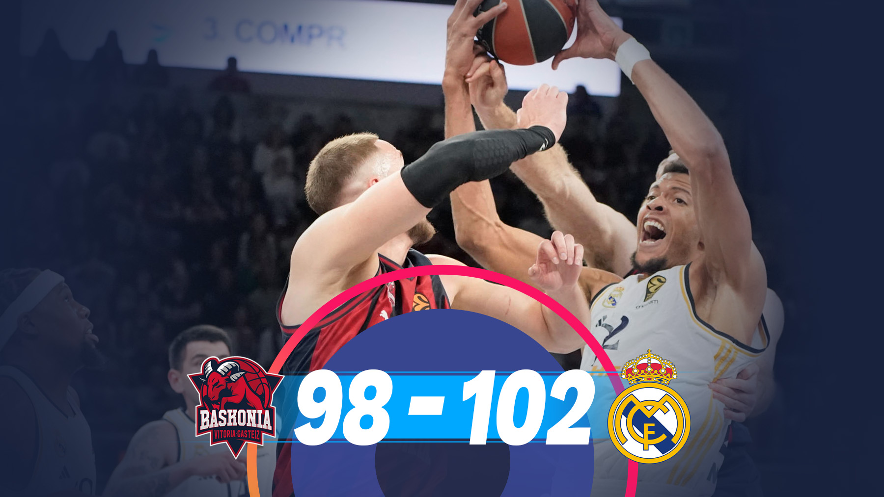 El Real Madrid remonta a Baskonia en Vitoria y se mete en otra Final ...