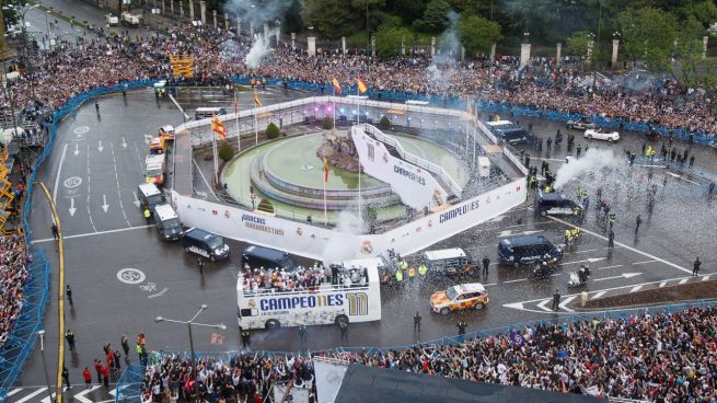 Real Madrid celebración