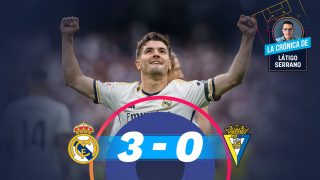 El Real Madrid derrotó 3-0 al Cádiz en un partido sin historia.