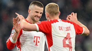 Dier y De Ligt durante un partido del Bayern (Getty)
