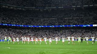 Los jugadores del Real Madrid celebran el pase a la final. (Getty)