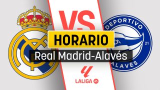 Horario Real Madrid – Alavés: dónde ver en vivo y a qué hora es el partido de la Liga en directo online.