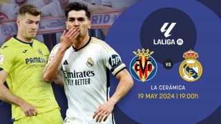 Villarreal y Real Madrid se enfrentan en la penúltima jornada de Liga.
