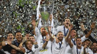 Sergio Ramos levanta la Undécima Copa de Europa del Real Madrid (Getty)