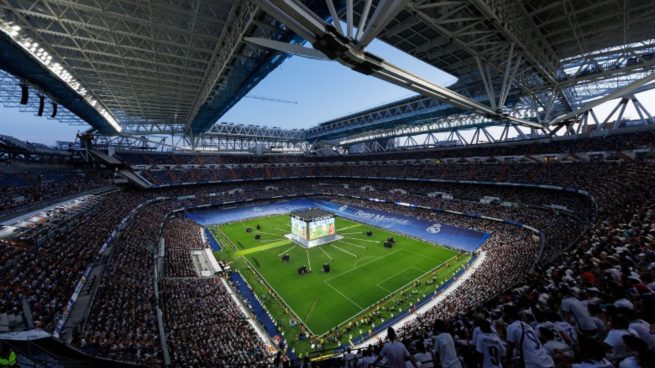 Real Madrid pantallas Bernabéu