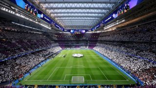 El Santiago Bernabéu en un partido del Real Madrid (Realmadrid.com)