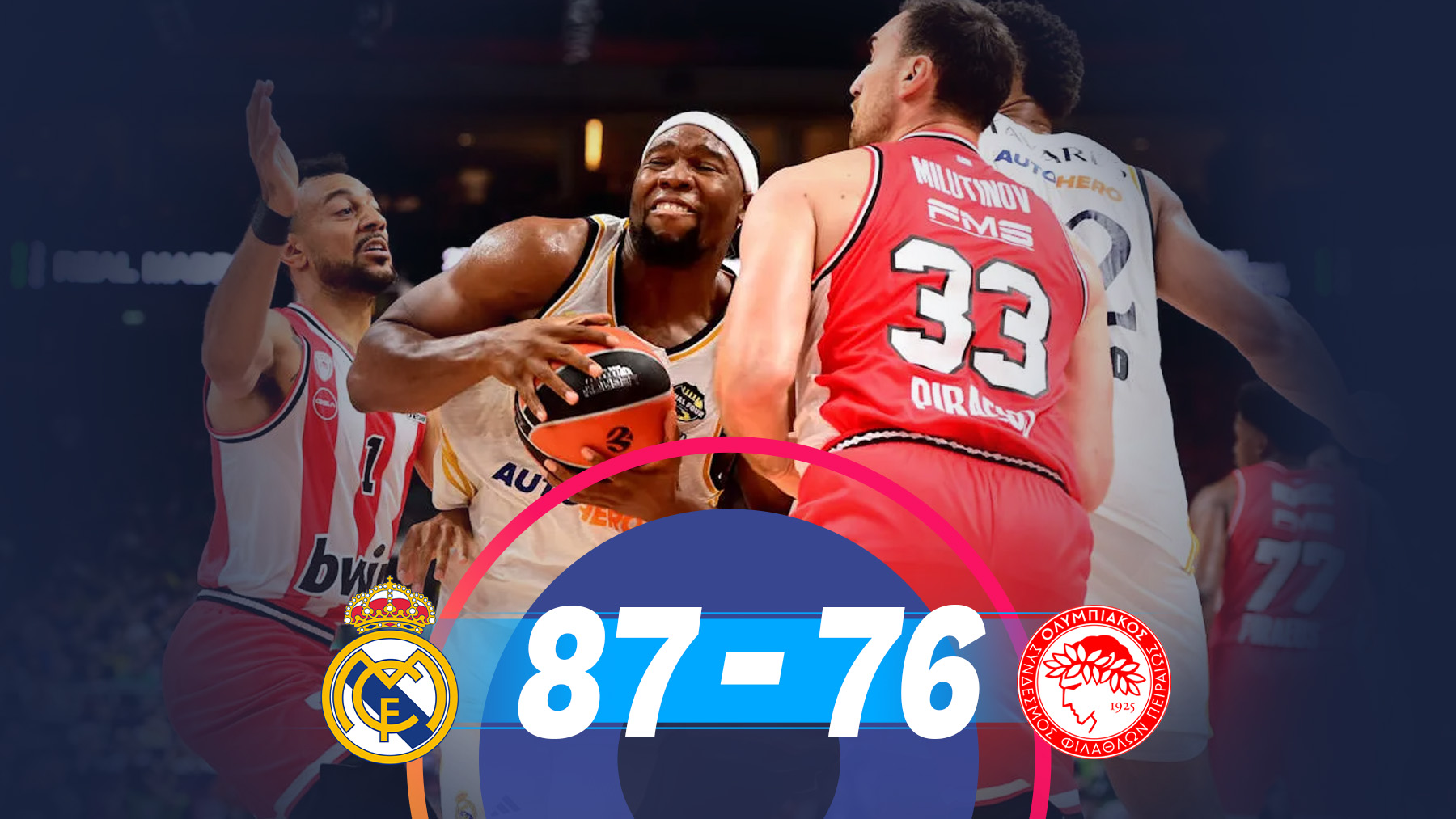 El Real Madrid gana una guerra a Olympiacos en Berlín