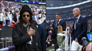 Jay-Z y Zidane fueron alguno de los VIPs del partido.