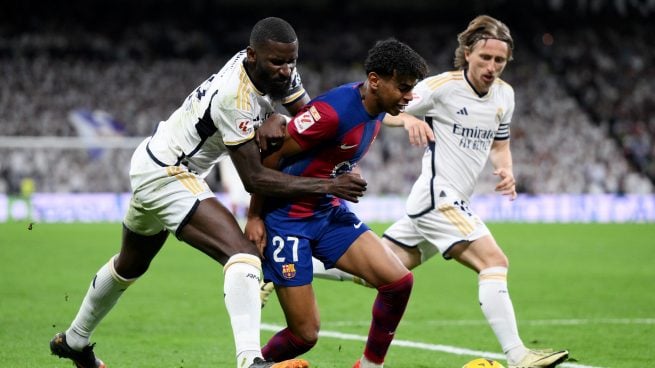 Clásicos Liga, Real Madrid, Barcelona, Rüdiger, Modric, Lamine Yamal