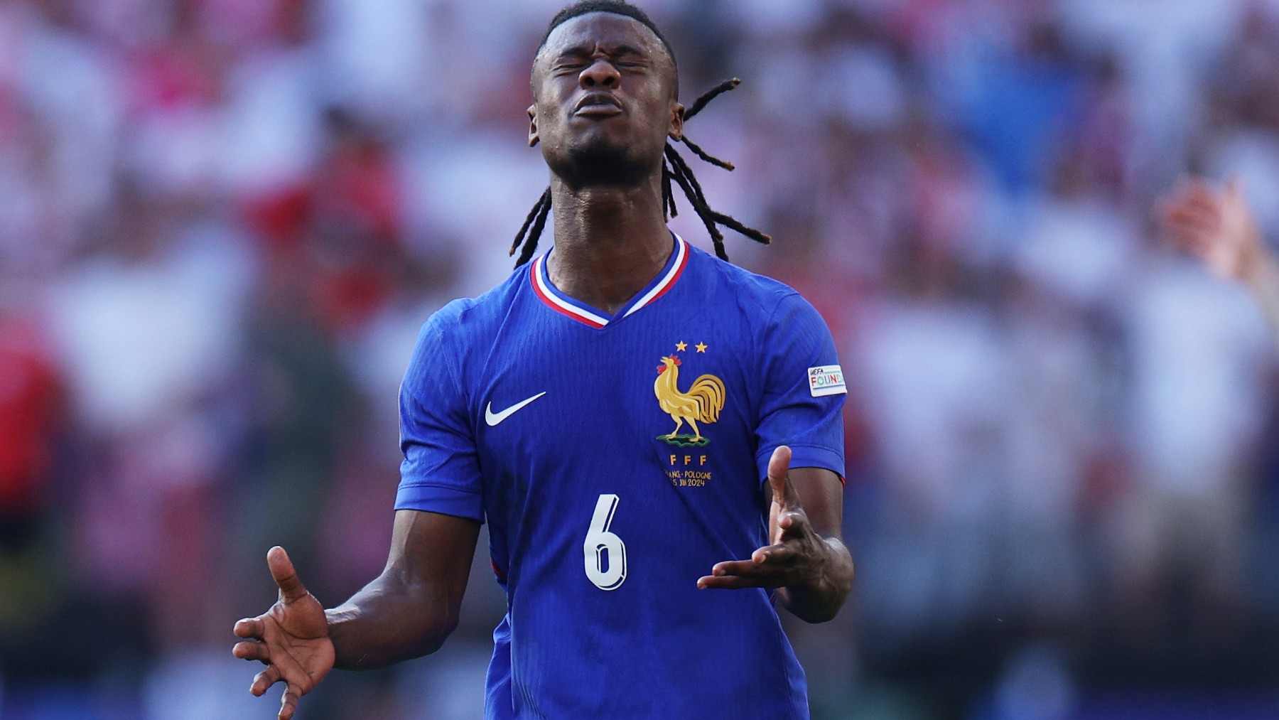 Camavinga levanta la voz en Francia: "No estoy contento, no juego mucho"