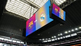 Real Madrid y Barcelona se enfrentan en Estados Unidos.