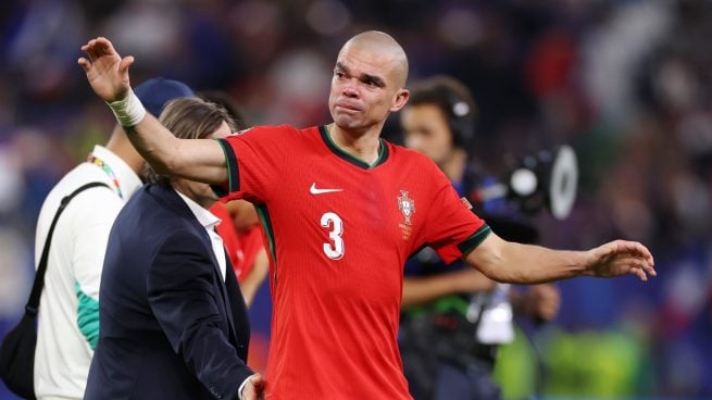 Pepe retirada