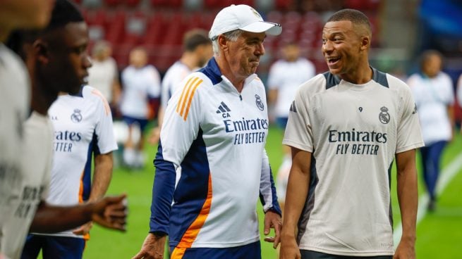 Carlo Ancelotti, Kylian Mbappé, Real Madrid