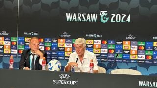 Gasperini, durante una rueda de prensa.