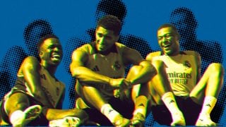 Vinicius, Bellingham y Mbappé.