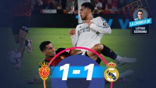 El Real Madrid empató ante el Mallorca.