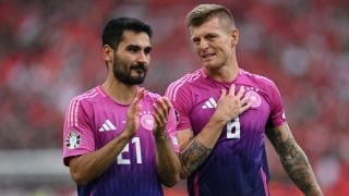 Toni Kroos e Ilkay Gündogan. (Getty)