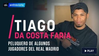 El peluquero Tiago da Costa Faria.