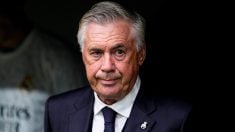 Carlo Ancelotti, en el Real Madrid-Valladolid. (Europa Press)