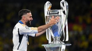 Carvajal con la Champions League. (Getty)