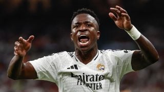 Vinicius, en una imagen durante el partido ante el Real Betis. (EFE)