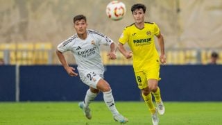 Youssef, ante el Villarreal B. (Real Madrid)