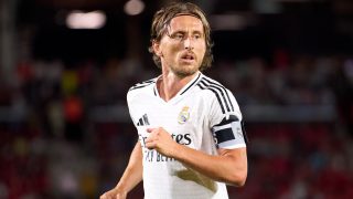 Modric esta temporada en el Real Madrid. (Getty)