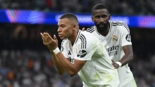 Kylian Mbappé marcó el primer gol del partido. (Getty)