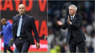 Paco Jémez y Carlo Ancelotti. (EP y Getty)