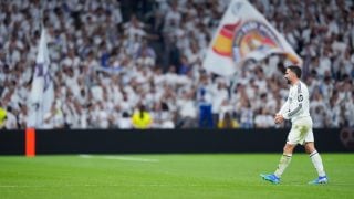 Carvajal en el Bernabéu. (Europa Press)