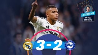 El Real Madrid derrotó 3-2 al Alavés.