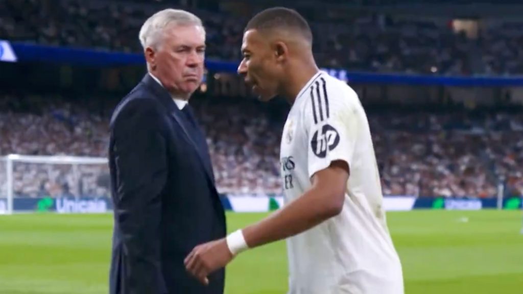 Ancelotti Mbappé