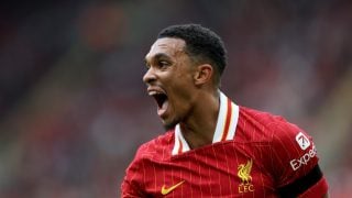 Alexander-Arnold esta temporada. (Getty)